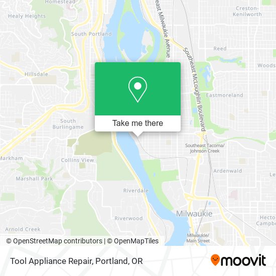 Tool Appliance Repair map