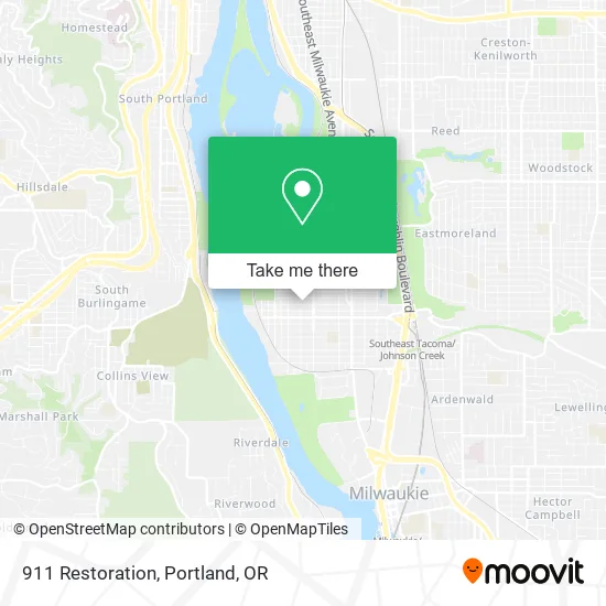 911 Restoration map