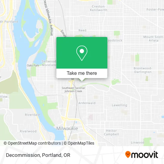 Decommission map
