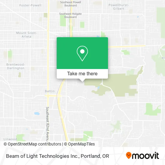 Beam of Light Technologies Inc. map
