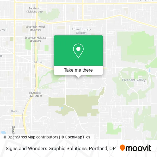 Signs and Wonders Graphic Solutions map