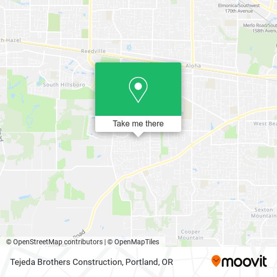 Mapa de Tejeda Brothers Construction
