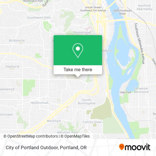 City of Portland Outdoor map