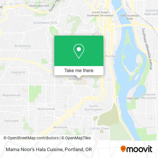 Mama Noor's Hala Cuisine map