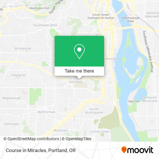 Course in Miracles map