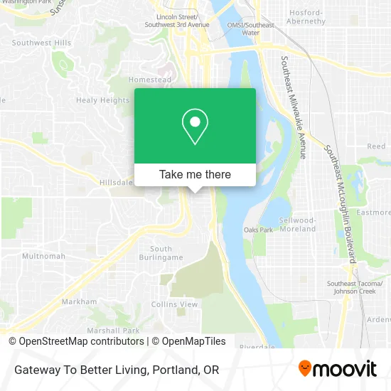 Gateway To Better Living map