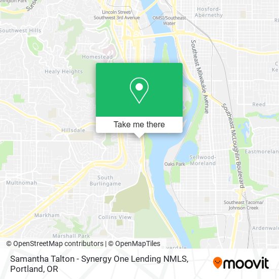 Samantha Talton - Synergy One Lending NMLS map