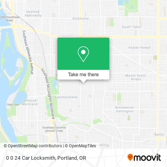 0 0 24 Car Locksmith map