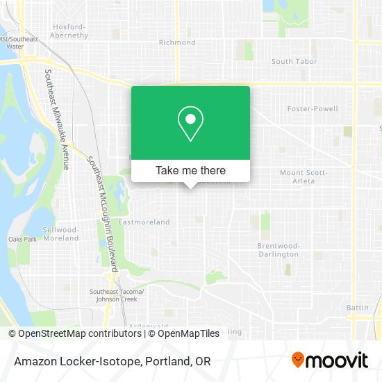 Amazon Locker-Isotope map