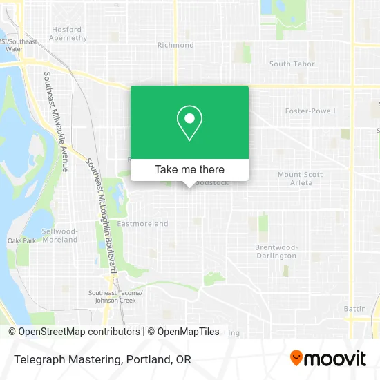Telegraph Mastering map
