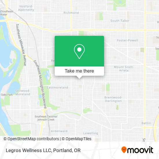 Mapa de Legros Wellness LLC
