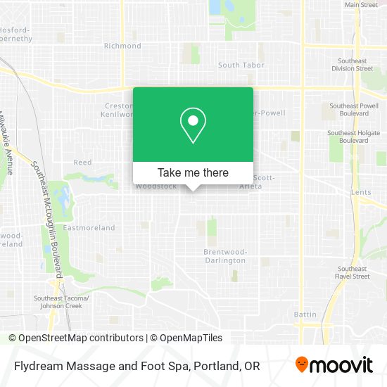 Flydream Massage and Foot Spa map