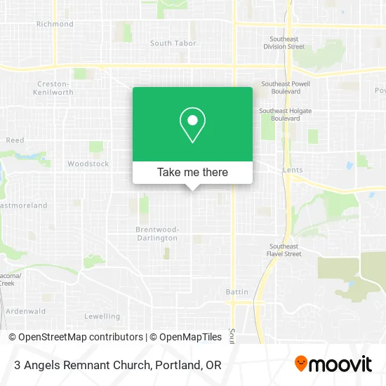 Mapa de 3 Angels Remnant Church