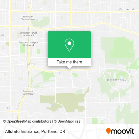 Allstate Insurance map