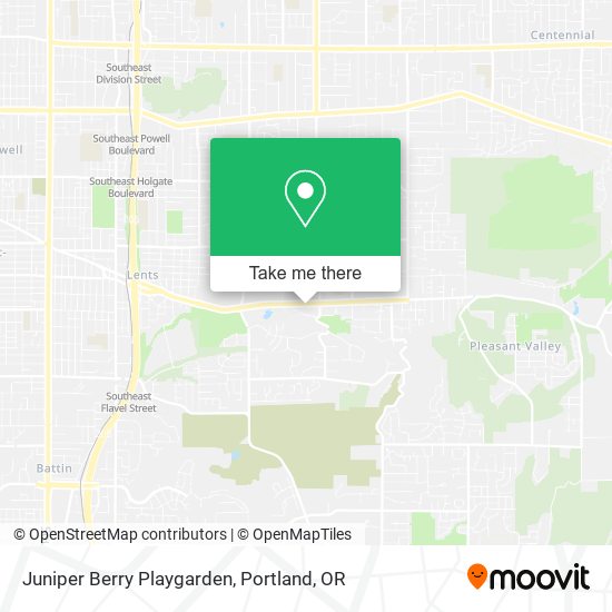 Juniper Berry Playgarden map