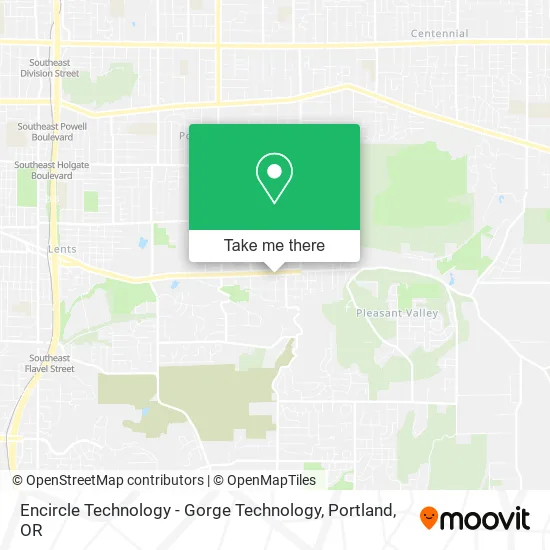 Mapa de Encircle Technology - Gorge Technology