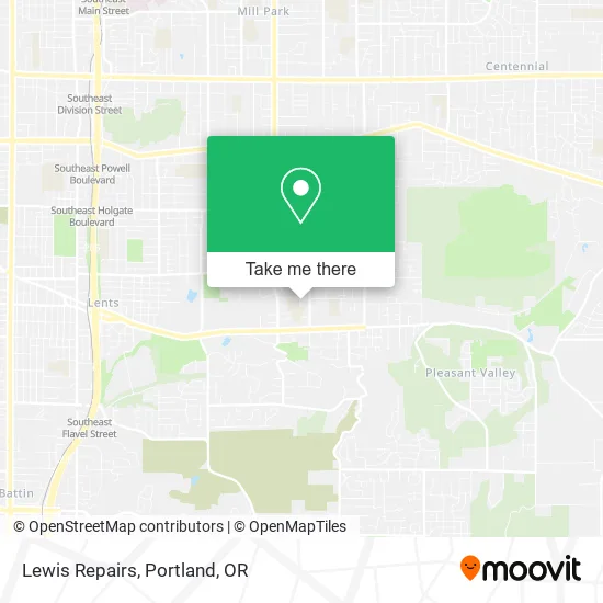 Lewis Repairs map