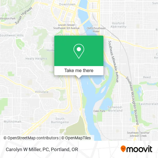 Mapa de Carolyn W Miller, PC