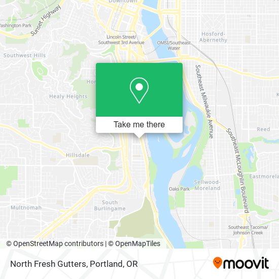 Mapa de North Fresh Gutters