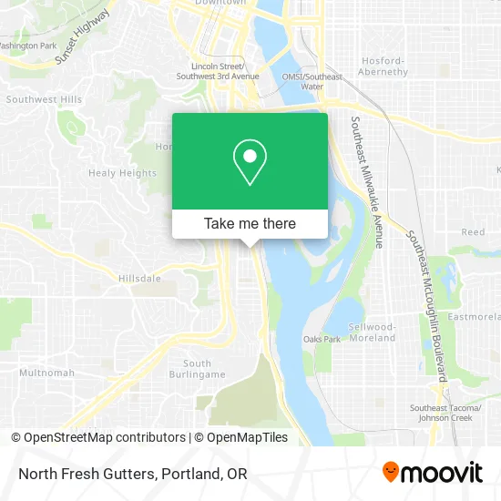 Mapa de North Fresh Gutters