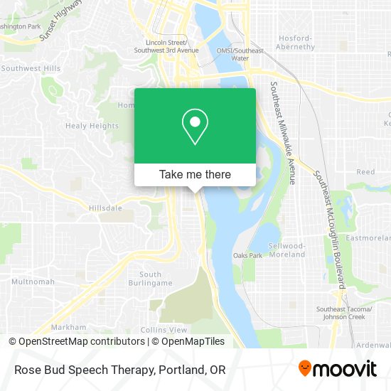 Rose Bud Speech Therapy map
