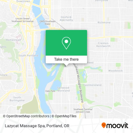 Lazycat Massage Spa map