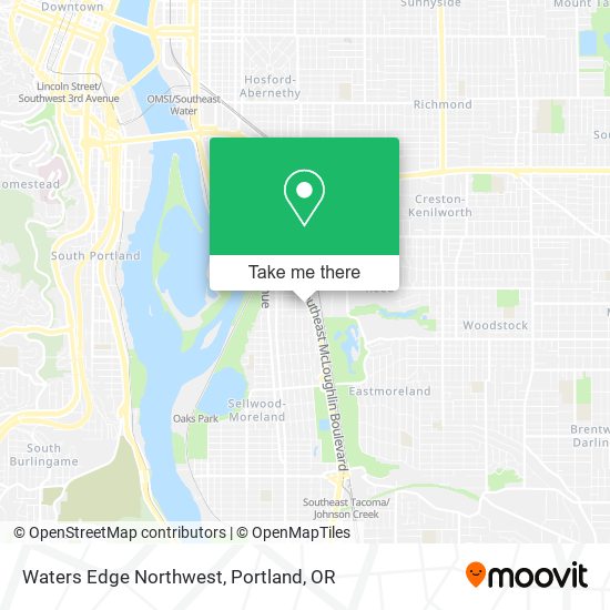 Mapa de Waters Edge Northwest