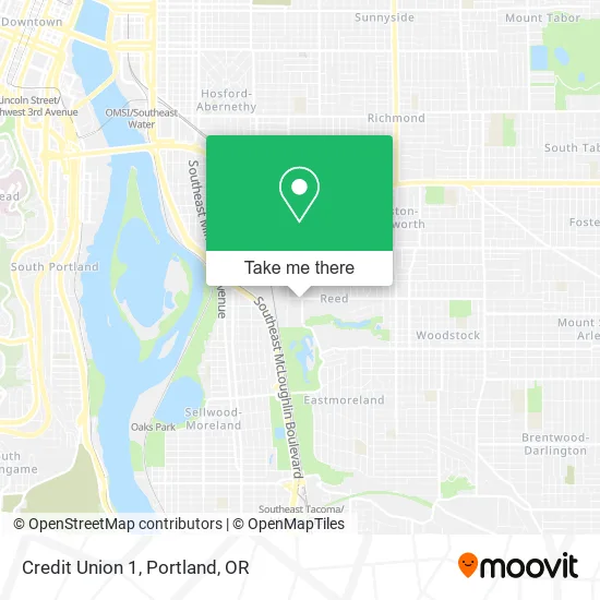 Mapa de Credit Union 1