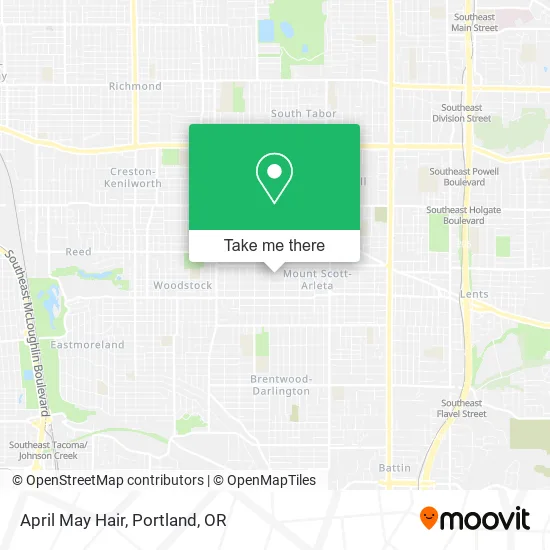April May Hair map