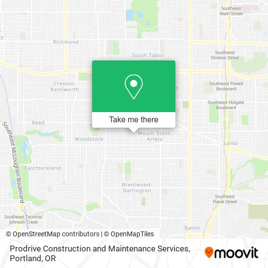 Prodrive Construction and Maintenance Services map