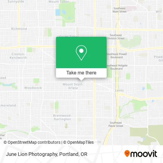 Mapa de June Lion Photography