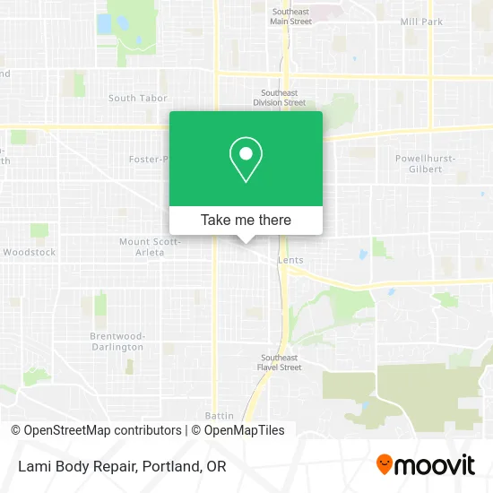 Lami Body Repair map
