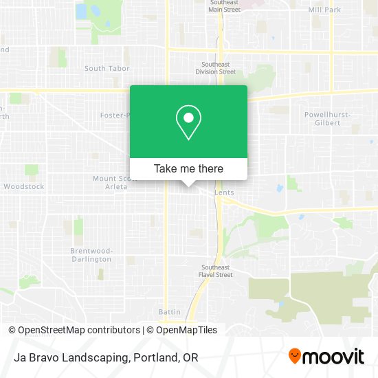 Mapa de Ja Bravo Landscaping
