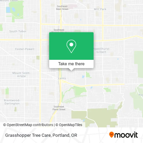 Mapa de Grasshopper Tree Care