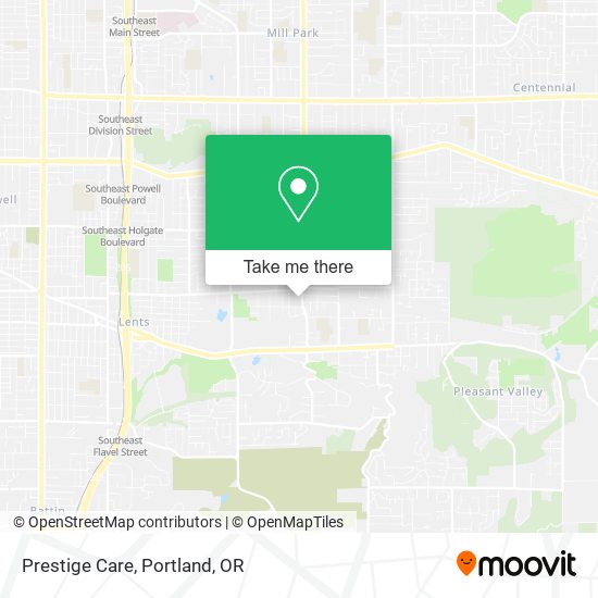 Mapa de Prestige Care