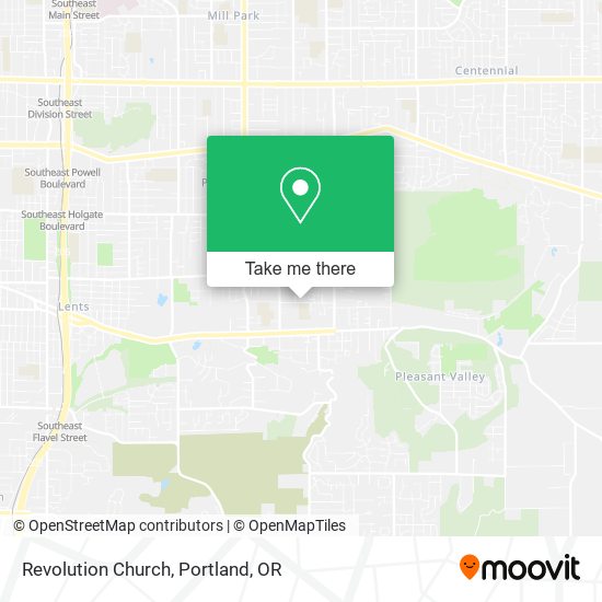 Mapa de Revolution Church