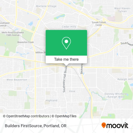 Mapa de Builders FirstSource