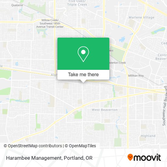 Mapa de Harambee Management