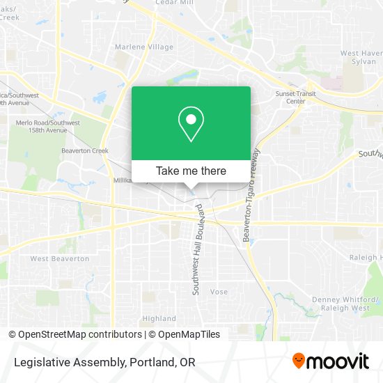 Mapa de Legislative Assembly