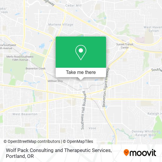 Wolf Pack Consulting and Therapeutic Services map