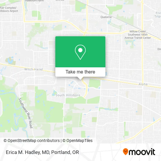 Mapa de Erica M. Hadley, MD