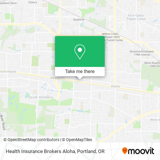 Mapa de Health Insurance Brokers Aloha