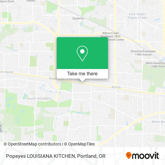 Popeyes LOUISIANA KITCHEN map