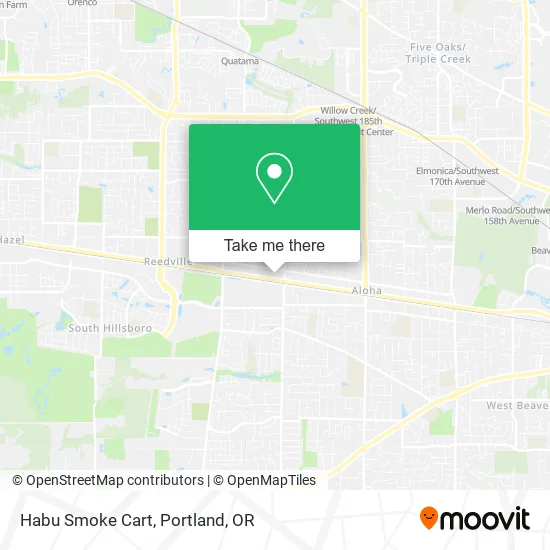 Mapa de Habu Smoke Cart