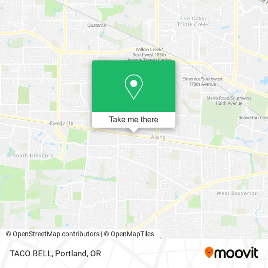 Mapa de TACO BELL