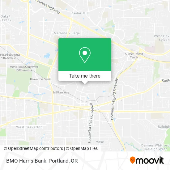 BMO Harris Bank map