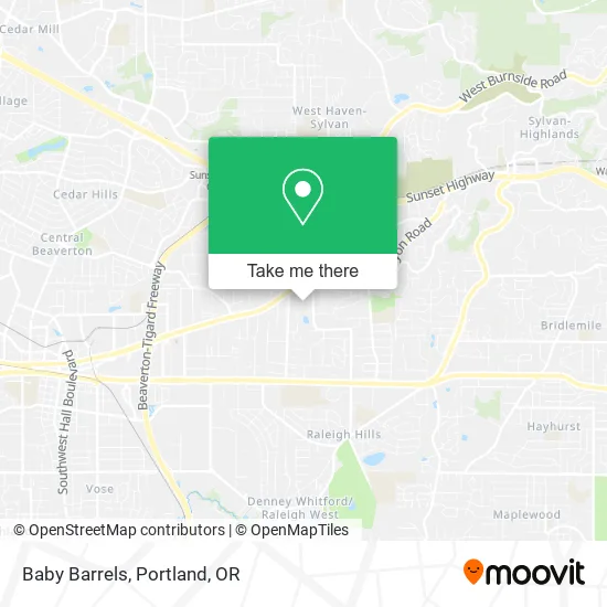 Baby Barrels map