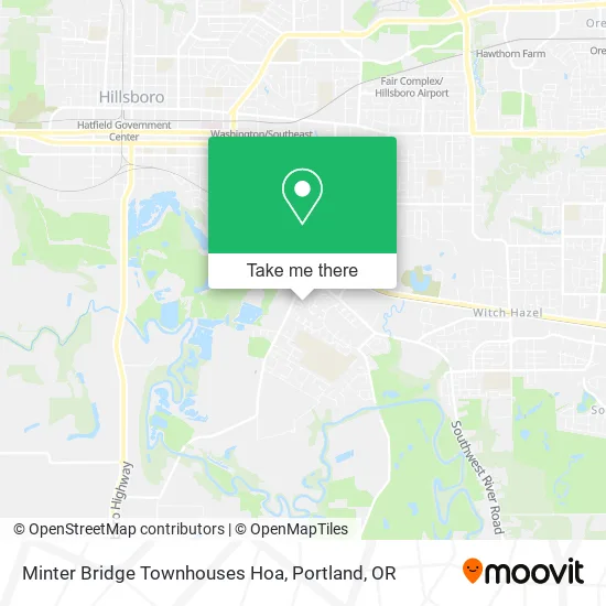 Mapa de Minter Bridge Townhouses Hoa