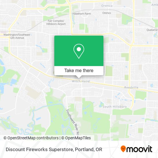 Mapa de Discount Fireworks Superstore