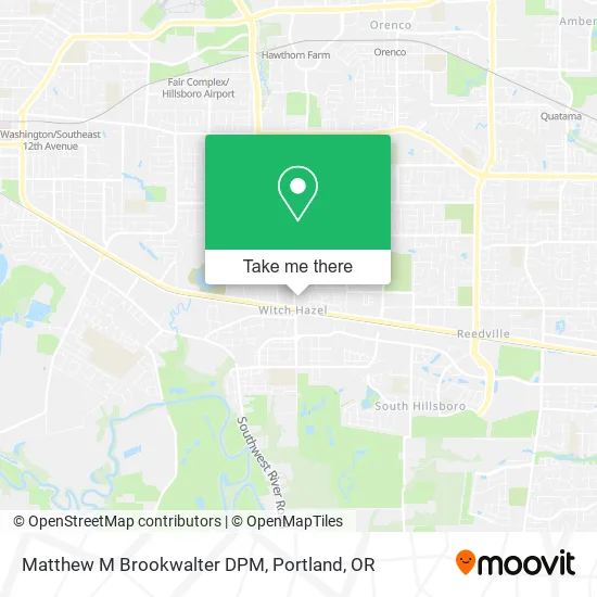 Mapa de Matthew M Brookwalter DPM